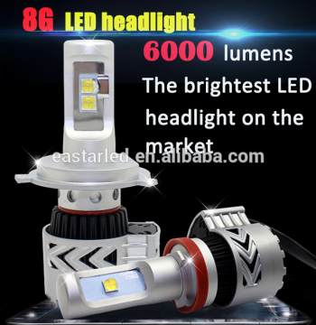 led car light for volvo jeep 6000lm high effiency