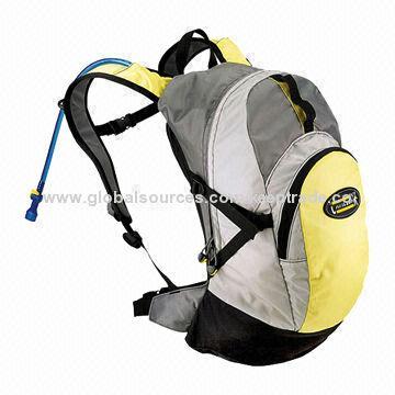 Drink Dispenser Backpack with Front Pocket, Adjustable Sternum Strap