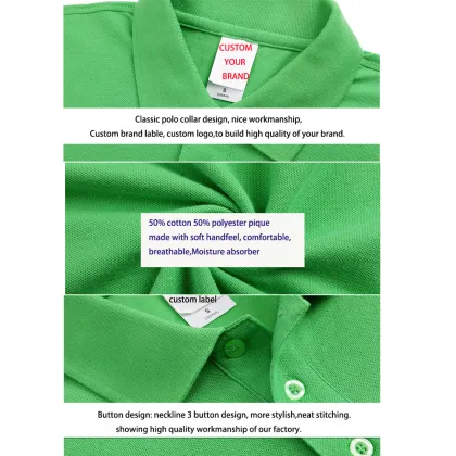 Custom Logo Big and Tall Men's Sport Polo Shirts & T-Shirts ODM/OEM