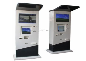 Free Standing Foreign Currency Exchange, Card Payment Outdoor Touch Screen Kiosk