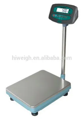 500Kg Aluminum platform scale aluminum bench scale Bascula de aluminio BSA
