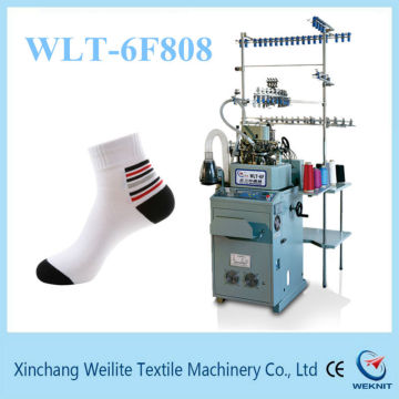 WLT-6F808 Automatic hosiery production machine hosiery socks