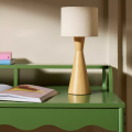 Natural Wood LED Desk Lamp for Contract