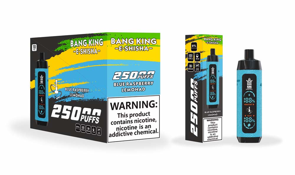 Bang king shisha 25000 puff Pena Vape sekali pakai