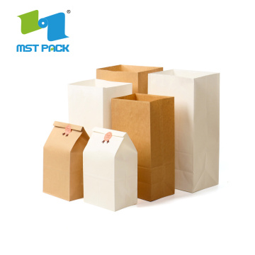 Bolsa de papel kraft da folha para alimento pakaging