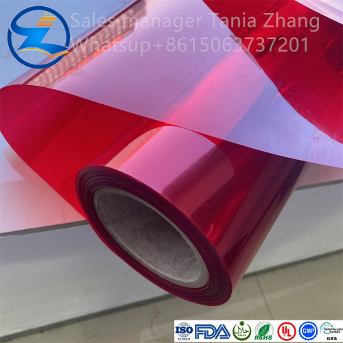 High quality customizable translucent PVC film