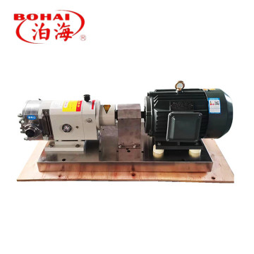 Food-Grade Rotor Pump for Chocolate Syrup Transfer