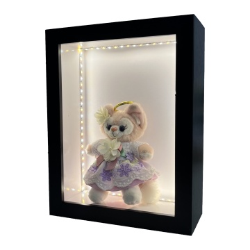 9x9 10x12 12x12 MDF Deep Box Frame mit Licht