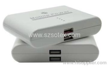 10400mah Protable güç banka ile en düşük fiyatı yüksek kapasiteli güç banka