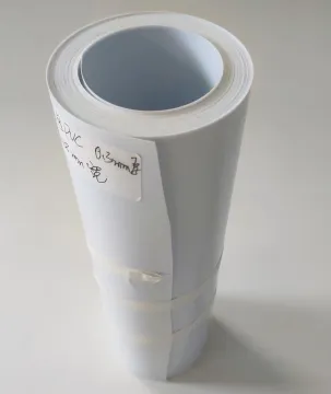 plastic 0.3mm Porcelain White rigid pvc sheet roll
