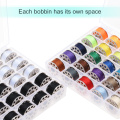 50Pcs Colorful Sewing Cotton Thread with Storage Box