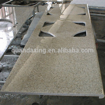 G682 Kitchen Countertop,Sunset Yellow Granite Counter Tops