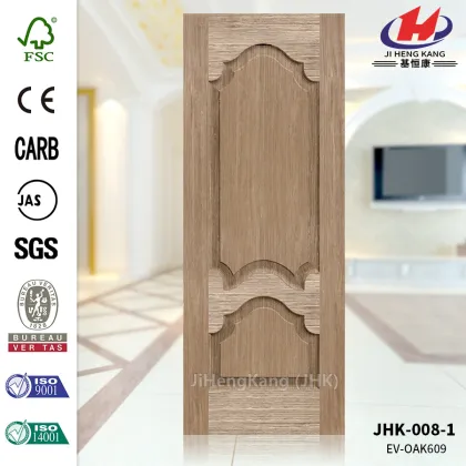 Texture Straight Veneer MDF Door Panel