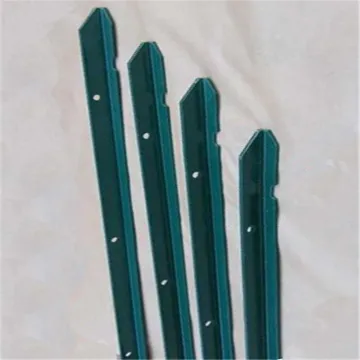 Profession Green Painted Metal T Fence Post