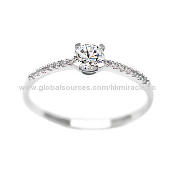 925 Sterling Silver Ring with CZ