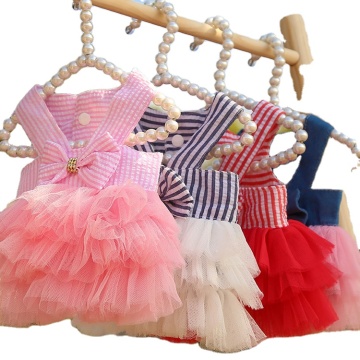 Cute Lace Dog Dress and Small Pet Clothing for Weddings