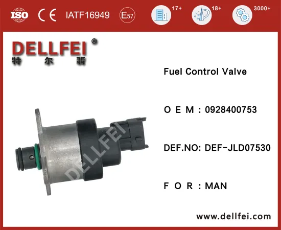 Pressure Common Rail Fuel Pump Regulator Inlet Metering Control Solenoid Valve 51125050028 For MAN