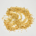 Commercially seasoned dehydrated onion slices