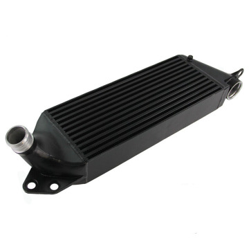 Upgraded Black Front Mount Aluminum Intercooler for Audi 80 RS2 and Audi S2 Evo1 Generation 2: Boosting Performance with Enhanced Cooling Efficiency