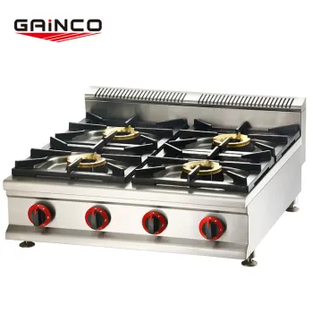 Wholesale Manufacturer Offers Low-Priced 4-Burner Stainless Steel Gas Stove Top Hob