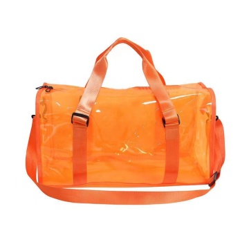 Fashional Transparency Waterproof Custom Travel Organizer Duffle Bag