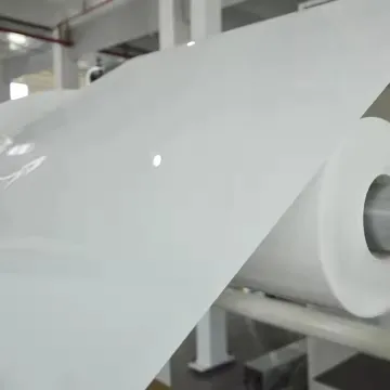 Customized White PET Film Roll for Packaging