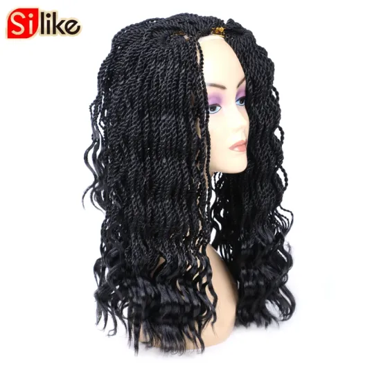 Best Selling New Products Spring Twist Curly african Crochet Twist  Braid Hair 2X Synthetic Senegalese Twist With Curly End hair