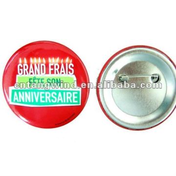 metal pin badge