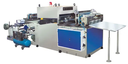 JY-800B Automatic die cutting & horizontal cutting machine