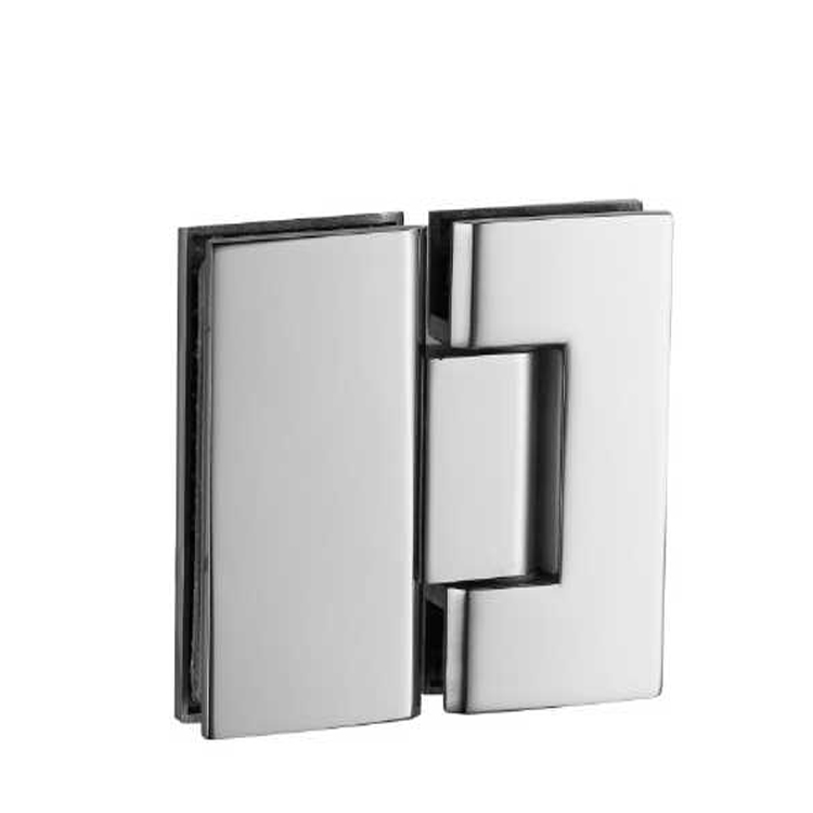 Glass door hinge