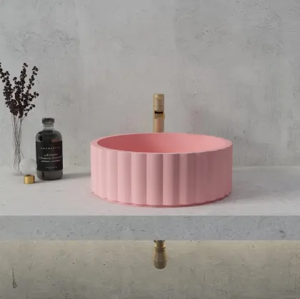 Modern Colorful Vasque Sundowner Lavabo Basin for Bathroom Countertops