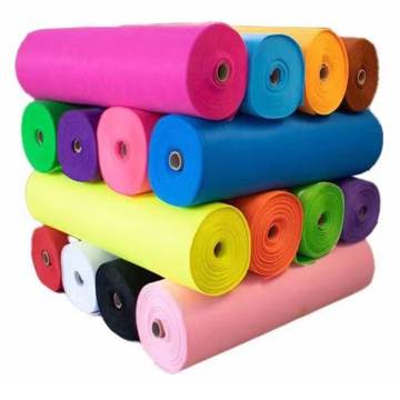 colorful polyester felt fabric