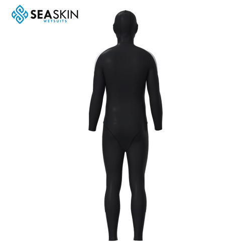 Seaskin Two Pieces Men's Hooded Spearfishing Wetsuits