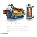 Vertical Industrial Oil Fired hot oil boiler