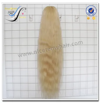Wholesale Top Quality Natural Straight Long Blonde Human Hair European Virgin Human Hair Wig