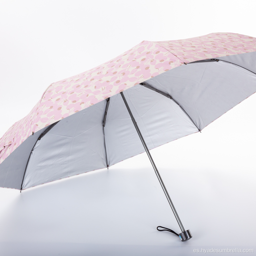 El mejor mini paraguas plegable pequeño UV