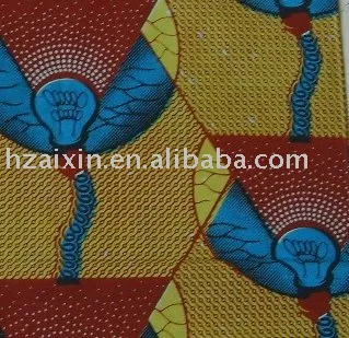 100 cotton Real Wax Fabric