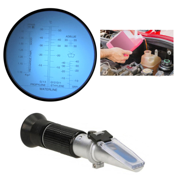 Automotive Fluid Testing: Refractometer, Freezing Point, Urea Adblue, Battery, Glass Water, Pure Aluminum Styles" 

However, if you prefer a more concise and SEO-friendly title, consider:

"Automotive Fluids & Testing: Antifreeze Refractometer, Urea Adblu