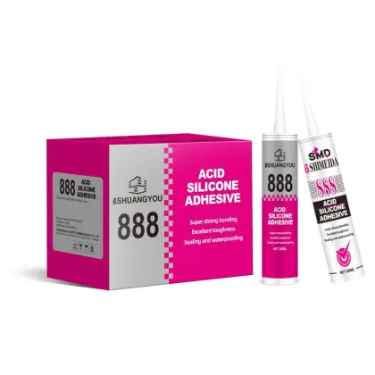 Well Sealing Acetic Silicone Sealants Adhesive Glue Silicone