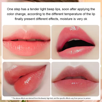 Wholesale Moisturizing Warm Lip Balm Flower Jelly Lipstick