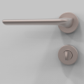 One side door handle with lock