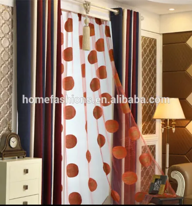 Yilian Fashions Design Polyester Church Curtains