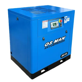 10HP Industrial Frequency Screw Air Compressor