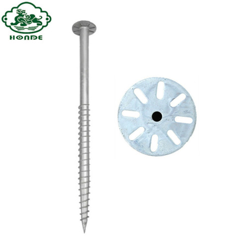 Removable Galvanized Q235 Steel Ground Anchor