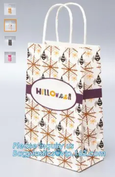 fashionwedding gift paper bag with 3D handmade couple printing, gift paper bag LOGO printing, Christmas paper gift bags