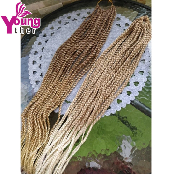 Private Zizi Box Braids Micro Cheap Synthetic Braiding hair Curly Zizi Box Crochet Braid Hair Extensions