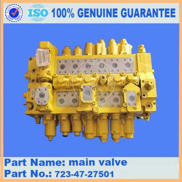PC400-7 PC400LC-8 PC450-8 main valve 723-47-27501