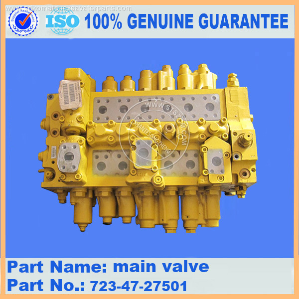 Komatsu spare parts PC160-7 main valve 723-56-16104