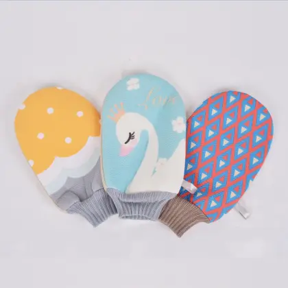 Mauri 2022 Bath Scrub Glove Exfoliating Gloves