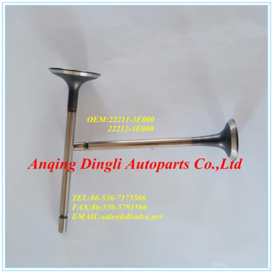 inlet and exhaust VALVE FOR hyundia TG2.7 K7 2.7